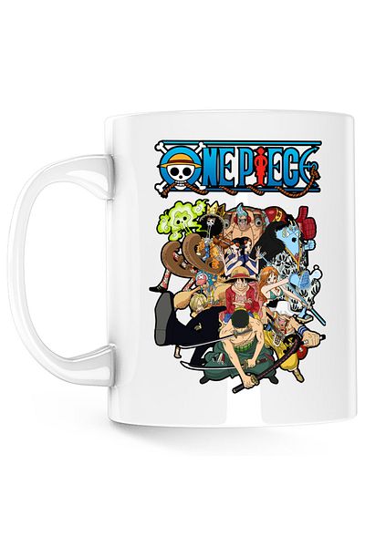 OEM Cana One Piece Anime All Crew Gang Eiichiro Oda, alba, 330 ml