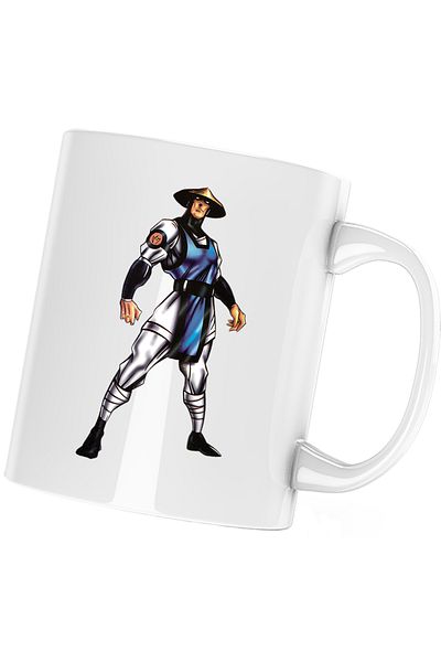 OEM Cana Mortal Kombat Raiden Scorpion SuperHero Forever, alba, 330 ml