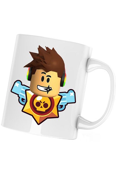 OEM Cana Roblox Player Brawl Stars, alba, 330 ml