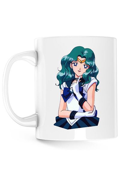 OEM Cana Sailor Moon Neptun Girl Cartoon, alba, 330 ml