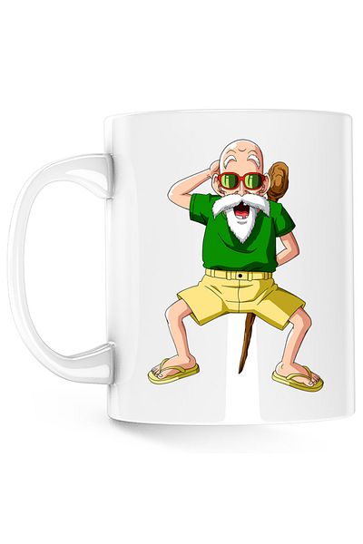 OEM Cana Dragon Ball Z Master Roshi Ninja Shaolin Sensei, alba, 330 ml