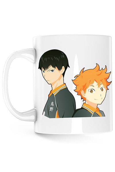 OEM Cana Haikyuu Volei Hinata Kageyama Haruichi Furudate, alba, 330 ml
