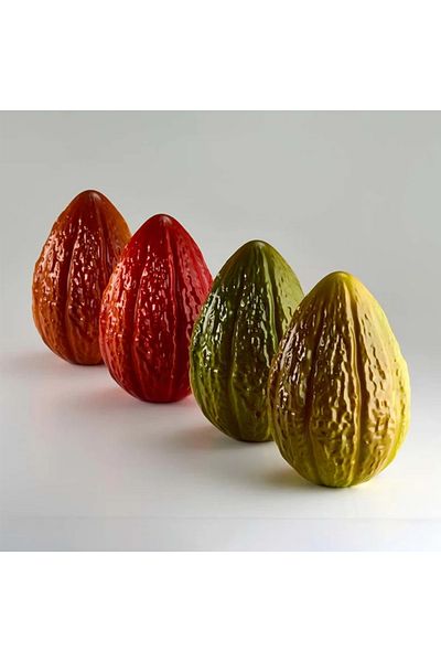 Pavoni Forma din plastic, fruct de cacao pentru ciocolata, Ø140×205mm, 349 g