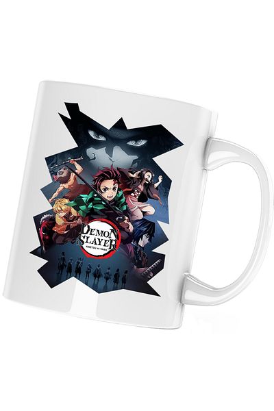 OEM Cana Demon Slayer All Team Poster, alba, 330 ml