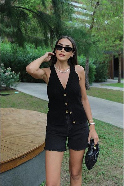 My Blog Black Vega Vest