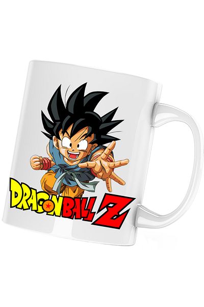 OEM Cana Dragon Ball Z Son Goku Karate Kid, alba, 330 ml