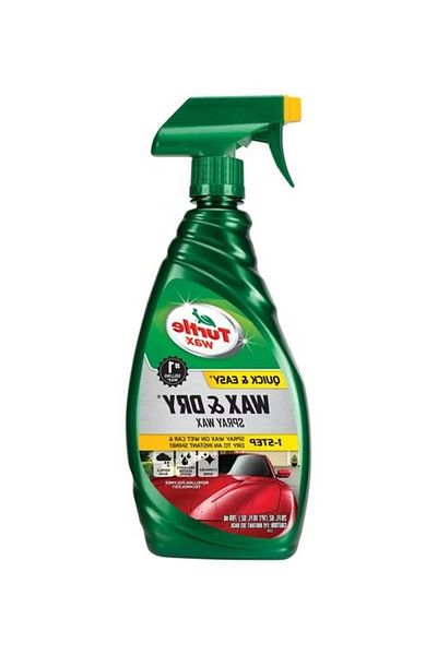 Turtle Wax Wax and Dry Spray Mix – 769 ml – Quick Shine Formula for Instant Car Protection