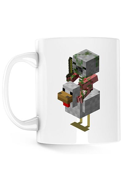 OEM Cana Pigman Gaina Minecraft, alba, 330 ml