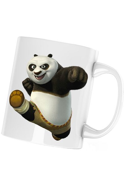 OEM Cana Kung Fu Panda Bruce Lee Arte Martiale, alba, 330 ml