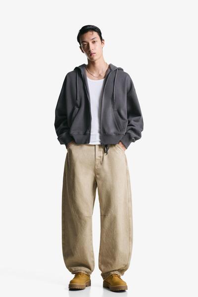 Bershka Barrel fit pantolon