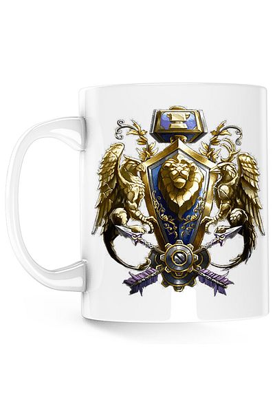OEM Cana Warcraft Alliance Faction Azeroth WoW, alba, 330 ml