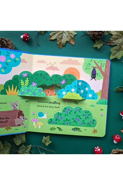North Parade Children's book, NPP, Fox in the Forest, Children's Pop-Up Book, 3+ years