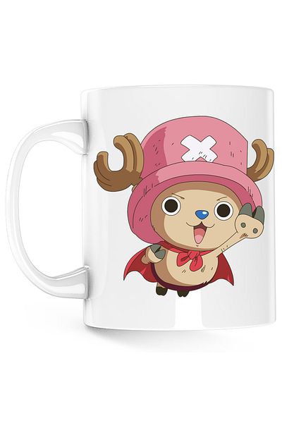 OEM Cana Tony Tony Chopper One Piece Pirate Anime, alba, 330 ml