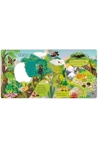 North Parade Children's Book, NPP, Let's Explore The Mountains - Children's Lift-The-Flap Book, 3+ years