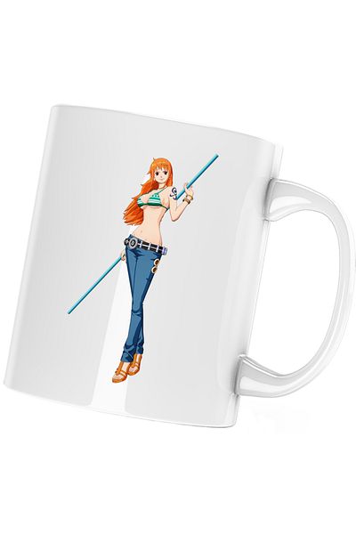 OEM Cana Bad Girl Anime One Piece Nami Pirat, alba, 330 ml