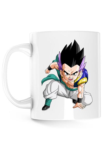 OEM Cana Dragon Ball Z Bad Boy Wolf Gotenks, alba, 330 ml