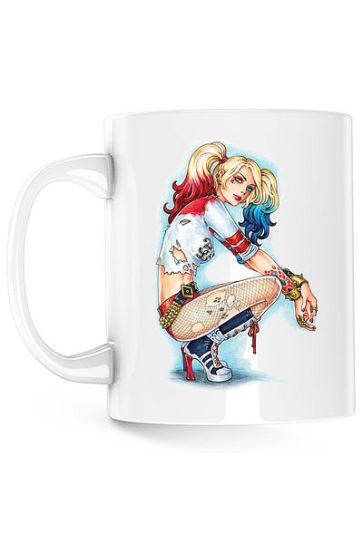 OEM Cana Joker Harley Quinn Bad Girl Rebel, alba, 330 ml