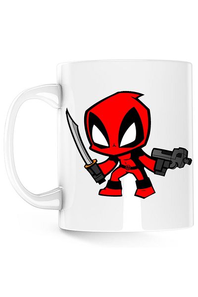 OEM Cana Deadpool Baby Marvel Ninja, alba, 330 ml