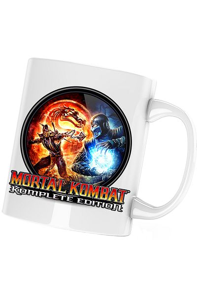 OEM Cana Mortal Kombat Komplete Edition The Best Logo Fight, alba, 330 ml