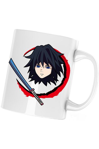 OEM Cana Kimetsu no Yaiba Giyu Tomioka Demon Slayer, alba, 330 ml
