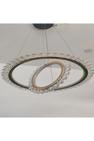 Vooltex Luxury modern chandelier with a charming design, 3 levels, size 80 + 60 + 40 cm