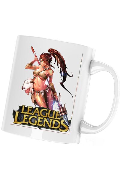 OEM Cana League of Legends LoL Nidalee Video Game, alba, 330 ml