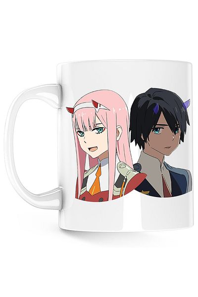 OEM Cana Darling in the FranXX Hiro Zero Two Parasite, alba, 330 ml