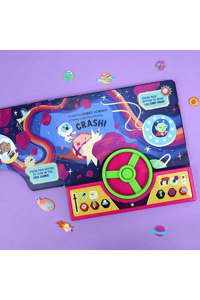 North Parade Children's book, NPP, Get Set, Go! Space Race Children's Sound Book, 1+ years