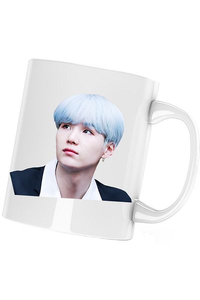 OEM Cana BTS Suga Agust D, alba, 330 ml