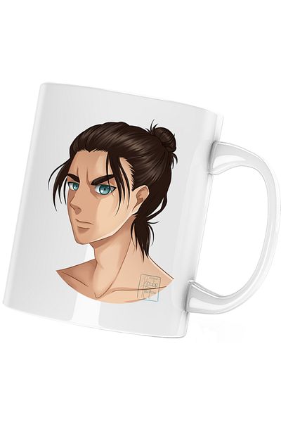 OEM Cana Attack on Titan Eren Yeager Anime Fortnite, alba, 330 ml