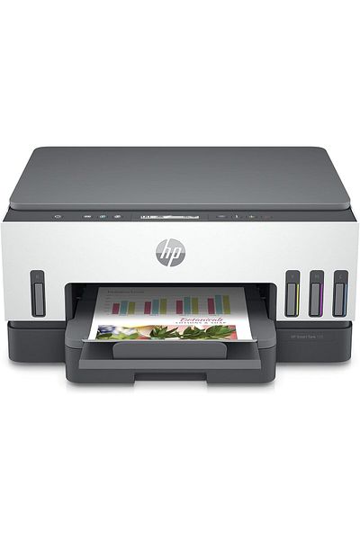 HP Smart Tank 720 All-in-One Inkjet Printer - Color Print, Scan, Copy, Wireless - 6uu4