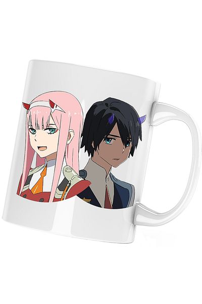OEM Cana Darling in the FranXX Hiro Zero Two Parasite, alba, 330 ml