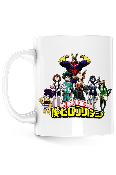 OEM Cana My Hero Academia All Team Gang Anime Manga, alba, 330 ml