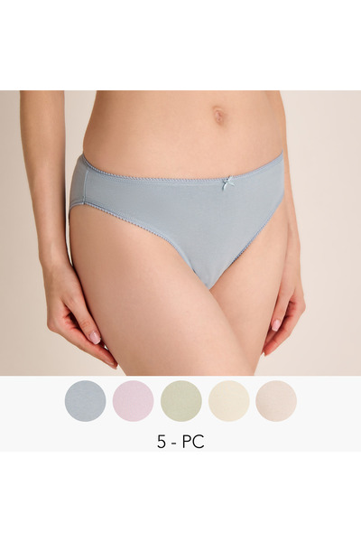 FAV 5 Pc Solid Bikini
