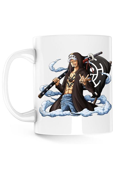 OEM Cana One Piece Trafalgar Surgeon of Death Anime, alba, 330 ml