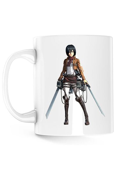 OEM Cana Mikasa Attack Titan Manga Anime Swords, alba, 330 ml