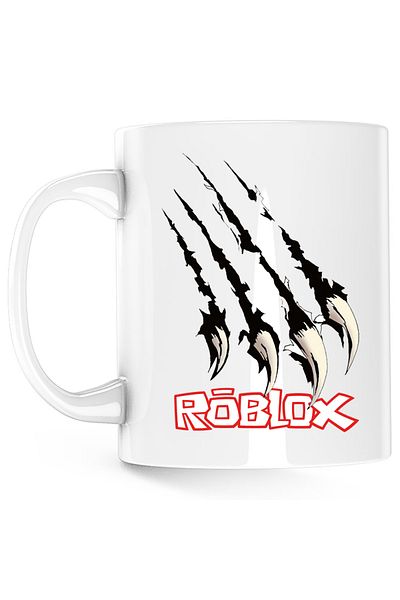 OEM Roblox Meme Game Claws Mug, white, 330 ml