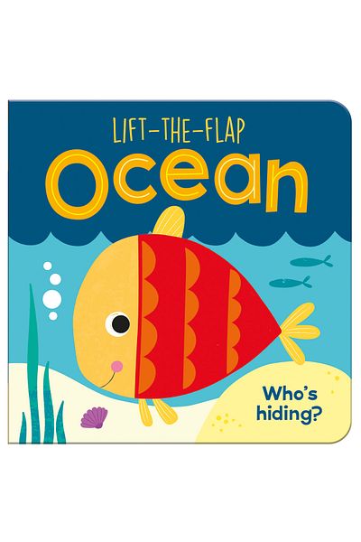 North Parade Children's Book, NPP, Lift-The-Flap Ocean, Children's Board Book, 2+ years