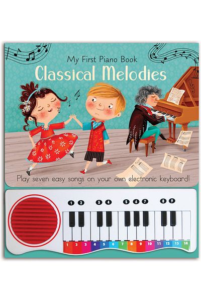 North Parade Children's book, NPP, Classical Melodies - Children's Musical Piano Book, 3+ years