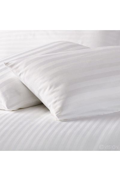 Spod Igły i Nitki Premium Hotel Pillowcase, Spod Igły i Nitki, Damask, 50 x 70 cm, White