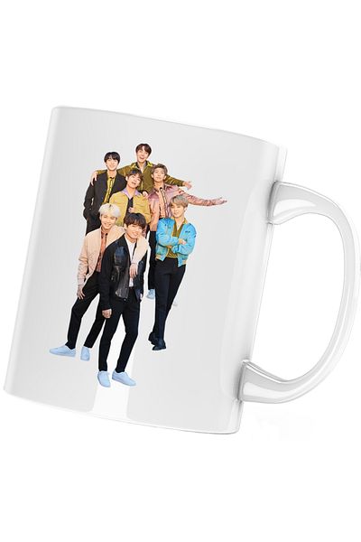 OEM Cana BTS All Gang Bangtan Boys, white, 330 ml