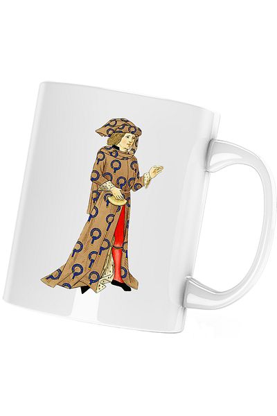 OEM Age of Empires Mug Medieval Noble Costume, white, 330 ml