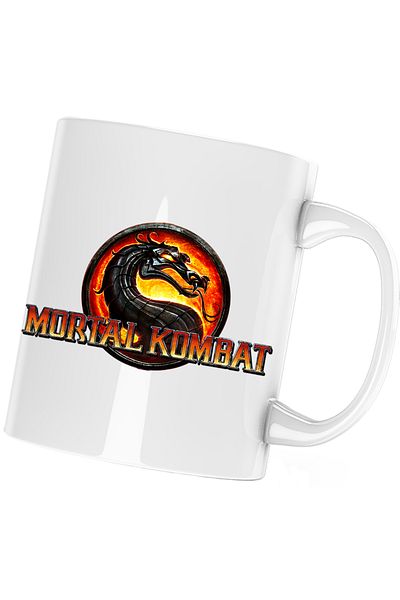 OEM Cana Mortal Kombat Logo Game Xbox 360 Legend Team, alba, 330 ml