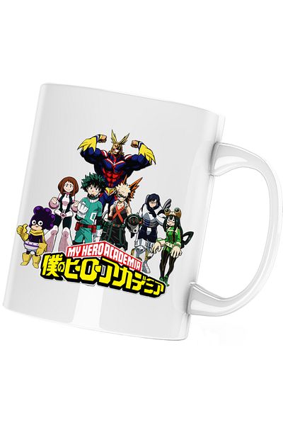 OEM Cana My Hero Academia All Team Gang Anime Manga, alba, 330 ml