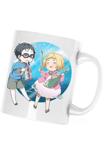 OEM Cana Your Lie in April Kaori Kousei Fan Art, alba, 330 ml