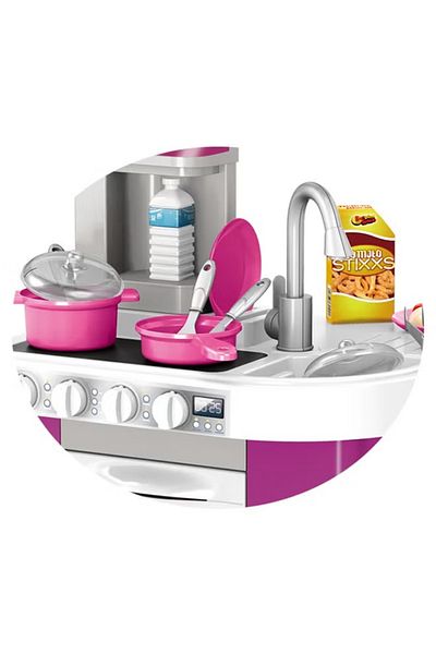 rexa Pretend Play Kitchen Set for Kids – Cooking Playhouse Toy | 34.5 x 33 x 72.5 cm