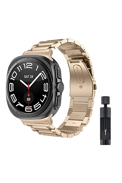 UnDePlus Samsung Galaxy Watch 8 40mm 44mm Classic 46mm Kordon Klipsli Metal Kordon 04 Kısaltma Aparatı