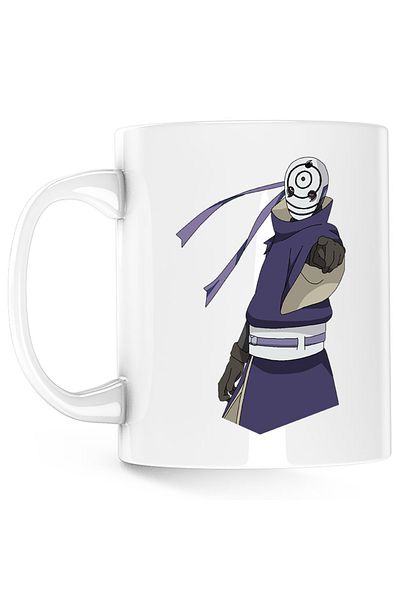 OEM Cana Naruto Madara Uchiha Mask Akatsuki, alba, 330 ml
