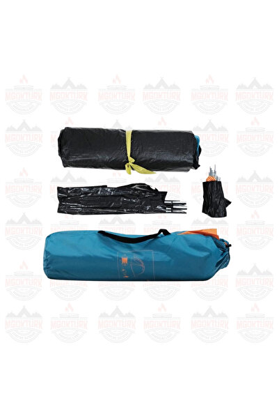 GÖKTÜRKMANGALLARI Tenthouse Star 3 Kişilik Çadır [70+215]*208*125 cm