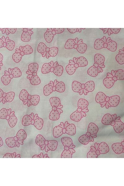 Sema Baby Breastfeeding Bib - Pink Ribbon Patterned